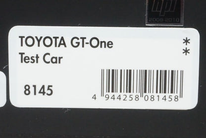 1:43 HPI 8145 Toyota GT-One Test Car Red