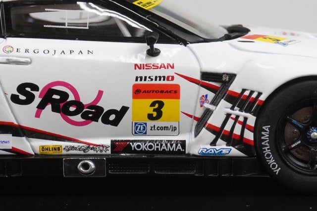1:43 EBBRO 44926 Nissan S-Road NDDP GT-R Super GT300 2013 #3 model car