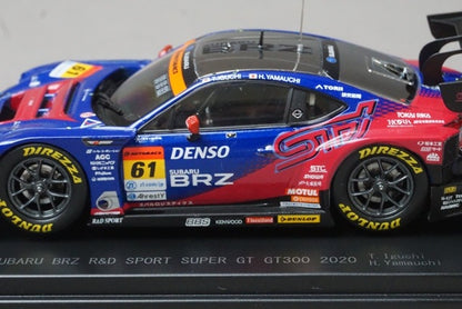 1:43 EBBRO 45765 Subaru BRZ R&D Sports Super GT300 2020 #61