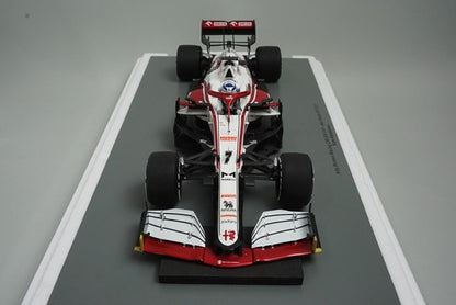 1:18 SPARK 18S607 Alfa Romeo Racing ORLEN C41 Abu Dhabi GP 2021 #7 model car