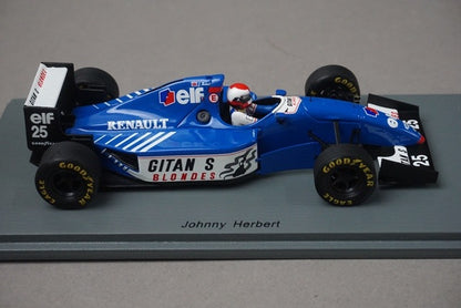 1:43 SPARK S7404 Ligier JS39B European GP 1994 #25 Johnny Herbert model car