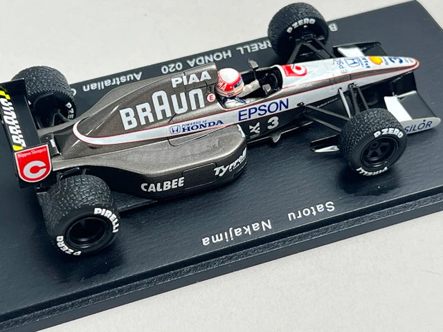 1:43 SPARK FS02 BRAUN Tyrrell Honda 020 Australian GP 1991 #3 25th Anniversary Racing On