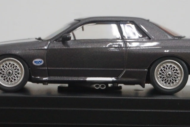 1:43 HPI 8119 Nissan Skyline GT-R Group A Racing Gun Gray model car