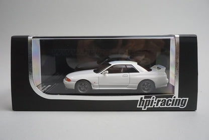 1:43 HPI 8158 Nissan Skyline GT-R (R32) Crystal White model car
