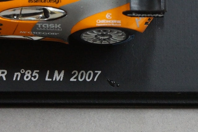1:43 SPARK S0317 Spyker C8 Spyder GT2R LM 2007 #85 model car