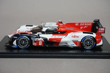 1:43 SPARK S8726 Toyota GR010 Hybrid Gazoo Racing LM 24H 2nd 2023 #8