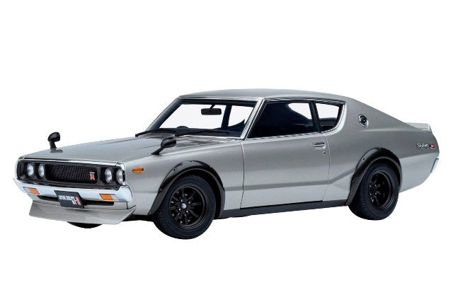 [ Pre-order ] 77466 AUTOart 1:18 Nissan Skyline 2000GT-R (KPGC110) Tuned Version Silver