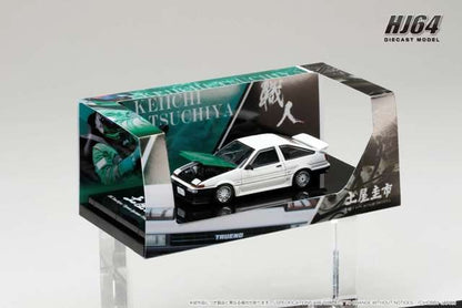 HJ646052BDK Hobby Japan 1:64 Toyota Sprinter Trueno (AE86) / DORI DORI MESH WHEEL DRIFT KING