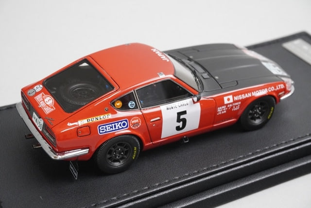 1:43 ignition model IG0215 Nissan Datsun 240Z Monte Carlo 1972 #5 model car