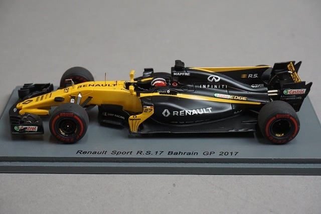 1:43 SPARK S5035 Renault Sport R.S.17 Bahrain GP 2017 #27 Nico Hulkenberg model car