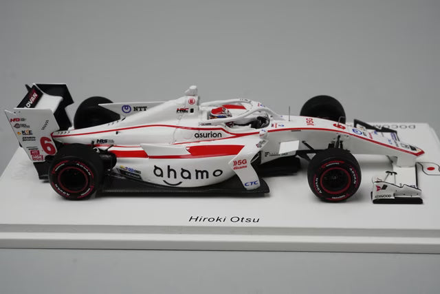 1:43 Spark SJ115 Honda Docomo Dandelion M6Y SF19 M-TEC HR-417E Super Formula 2022 #6 Hiroki Otsu
