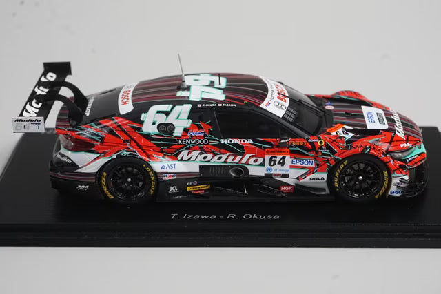 1:43 Spark SGT163 Honda Modulo Civic Type R-GT GT500 Super GT 2024 #64 model car