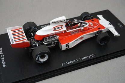 1:43 SPARK Mc-ES-1622-02 McLaren Ford M23B World Champion 1974 #5 E.Fittipaldi model car