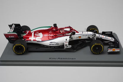 1:43 Spark S6097 Alfa Romeo Racing C38 #7 K. Raikkonen, Italian GP 2019