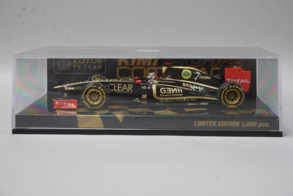 1:43 MINICHAMPS 413120179 Lotus F1 Team Show Car 2012 #9 K. Raikkonen