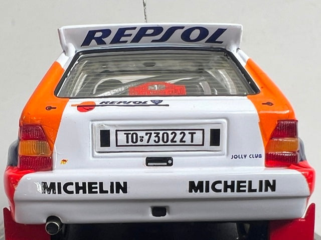 1:43 ixo RAC070 Lancia Delta Integrale 16V Monte Carlo Rally 1993 #1 C. Sainz L. Moya model car