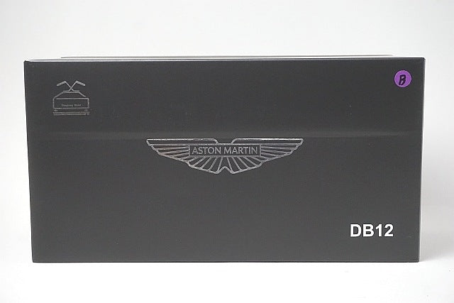 8241221P Xiao Guang MODEL 1:18 Aston Martin DB12 2024 Purple *Interchangeable wheels included