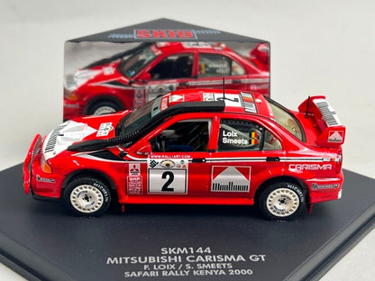1:43 VITESSE SKM144 Mitsubishi Carisma GT SAFARI Rally Kenya 2000 #2 F. Loic S. Smeets model car
