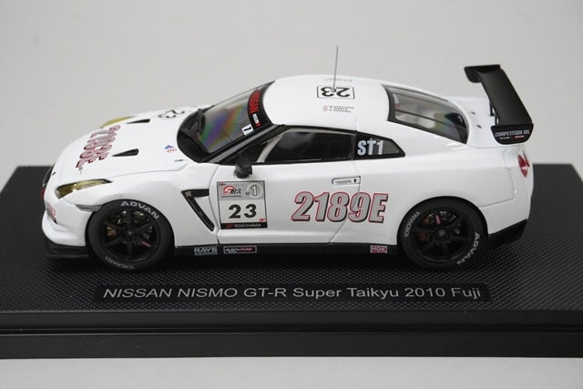 1:43 EBBRO 44417 Nissan NISMO GT-R Super Taikyu 2010 Fuji #23 model car