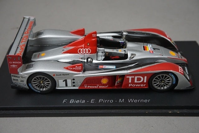 1:43 SPARK S0681 Audi R10 TDI Sport North American Le Mans 2007 #1 model car