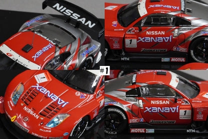 1:43 EBBRO 999NF-REM05-01 Dealer Nissan 05 Nismo Z Late Model Set of 2 #1 #22 model car