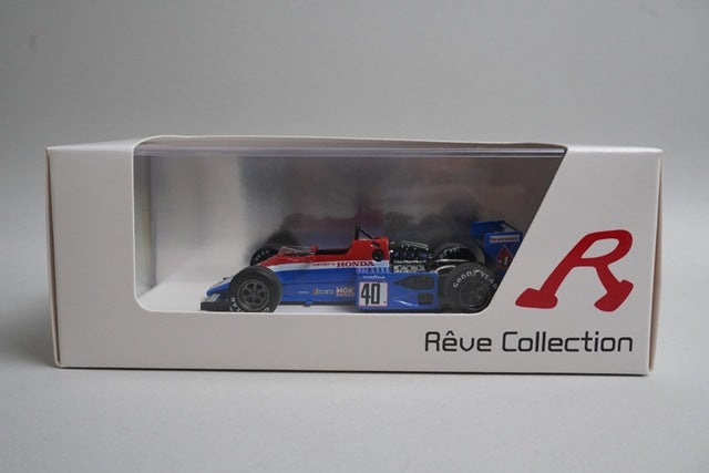 1:43 Rave R70253 Spirit Honda 201C Dutch GP 1983 #40 S. Johansson model car