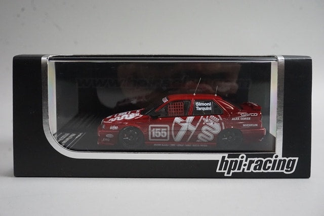 1:43 HPI 8126 Alfa Romeo 155 TS Silverstone BTCC Presentation 1994 #155
