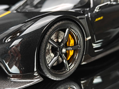 [ Pre-order ] F184-197 FRONTIART 1:18 Koenigsegg Jesko Absolut 7357 Anthracite Resin