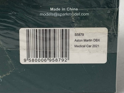 1:43 Spark S5879 Aston Martin DBX Medical Car 2021