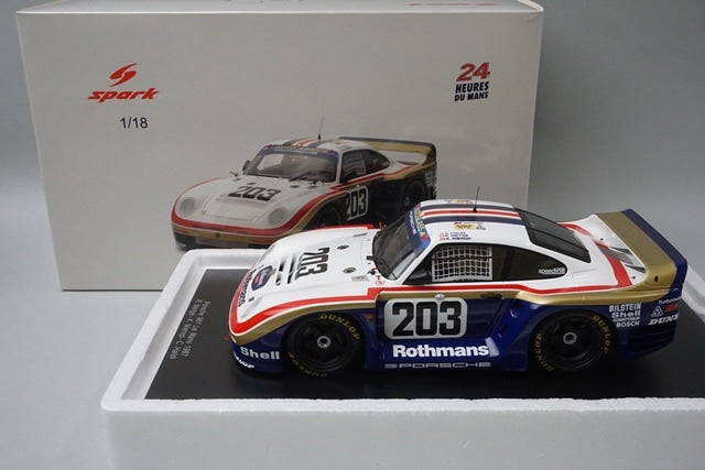 1:18 Spark 18S210 Porsche 961 Le Mans 1987 #203
