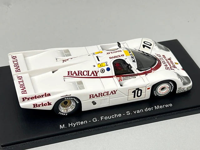 1:43 Spark S1911 Porsche 956 Le Mans 5th 1985 #10 Berkeley Specification