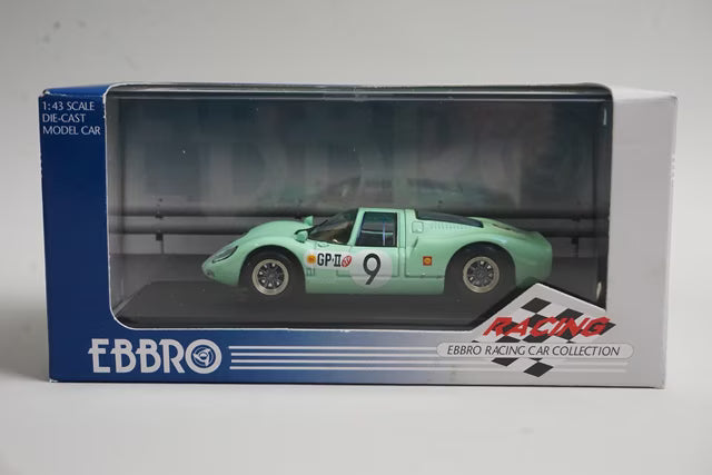 1:43 EBBRO 43384 Nissan R380Ⅱ Japanese GP 1967 #9 Light Green