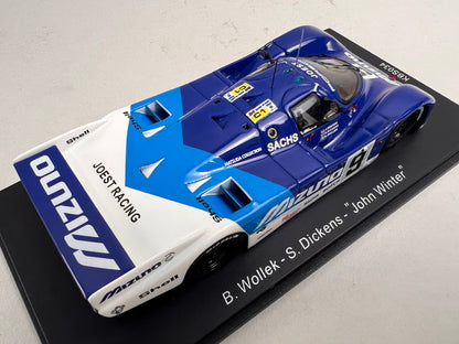1:43 Spark KBS034 Porsche 962C Le Mans 24H 1990 #9 MIZUNO B. Wollek / S. Dickens