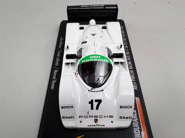 1:43 Spark Porsche 962C Le Mans 24H test day 1993 #17 White (Custom Order)