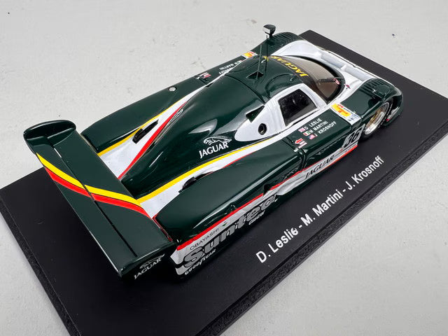 1:43 Spark S0754 Jaguar XJR12 Le Mans 24H 1991 #36 D. Leslie / M. Martini / J. Krosnoff