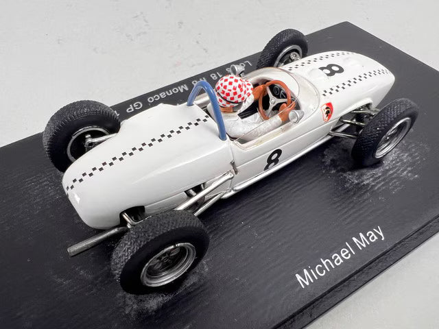 1:43 Spark S1828 Lotus F1 Monaco GP 1961 #33 M. May