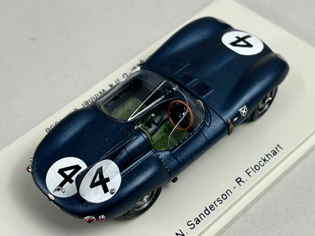 1:43 Spark 43LM56 Jaguar D Le Mans 24H 1956 Winner #4 N. Sanderson / R. Flockhart