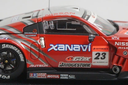 1:43 EBBRO 43957 Nissan Xanavi Nismo Z Super GT500 2007 Late Model #23 model car