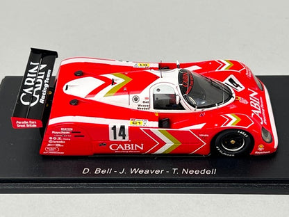 1:43 SPARK KBS042 Porsche 962 GTI LM Le Mans 1989 #14 CABIN