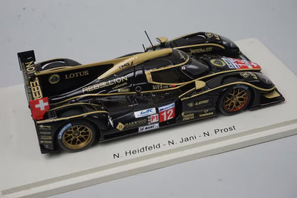 1:43 SPARK S3704 Lola B12/60 Toyota Rebellion LM Le Mans 2012 #12