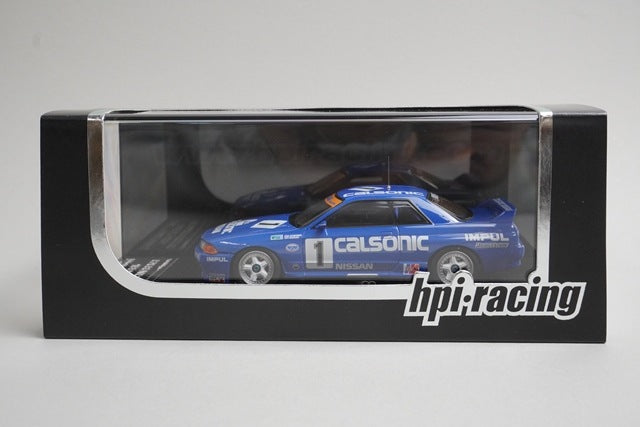 1:43 HPI 8086 Nissan Calsonic Skyline JTC 1991 #1 model car