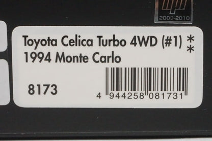 1:43 HPI 8173 Toyota Celica Turbo 4WD Monte Carlo 1994 #1