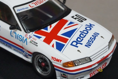 1:43 HPI 8607 Nissan Reebok Skyline GT-R JTC Suzuka 1991 #50