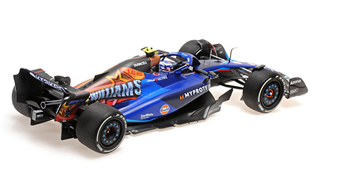 [ Back-order ] MINICHAMPS 117232202 1:18 Williams FW45 Sergeant Las Vegas GP 2023 model car
