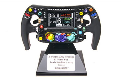 [ Back-order ] MINICHAMPS 247140044 1:2 Steering Wheel M-AMG F1 W05 Hamilton 2014 model car