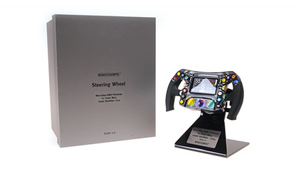 [ Back-order ] MINICHAMPS 247140044 1:2 Steering Wheel M-AMG F1 W05 Hamilton 2014 model car