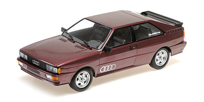 [ Back-order ] MINICHAMPS 155016125 1:18 Audi Quattro 1980 Brown Metallic model car