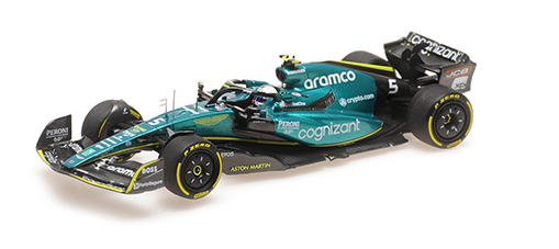 [ Back-order ] MINICHAMPS 417222205 1:43 A Martin AMR22 Vettel Abu Dhabi GP 2022 last race model car