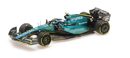 [ Back-order ] MINICHAMPS 417222205 1:43 A Martin AMR22 Vettel Abu Dhabi GP 2022 last race model car