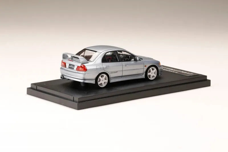 [ Back-order ] MARK43 PM43130CS 1:43 Mitsubishi LANCER GSR Evolution IV CN9A Customized Version STEEL SILVER Resin model car